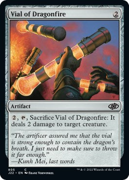 Vial of Dragonfire [Jumpstart 2022] | Mega City Incorporated