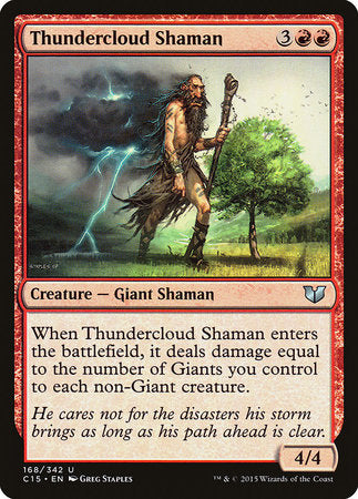 Thundercloud Shaman [Commander 2015] | Mega City Incorporated