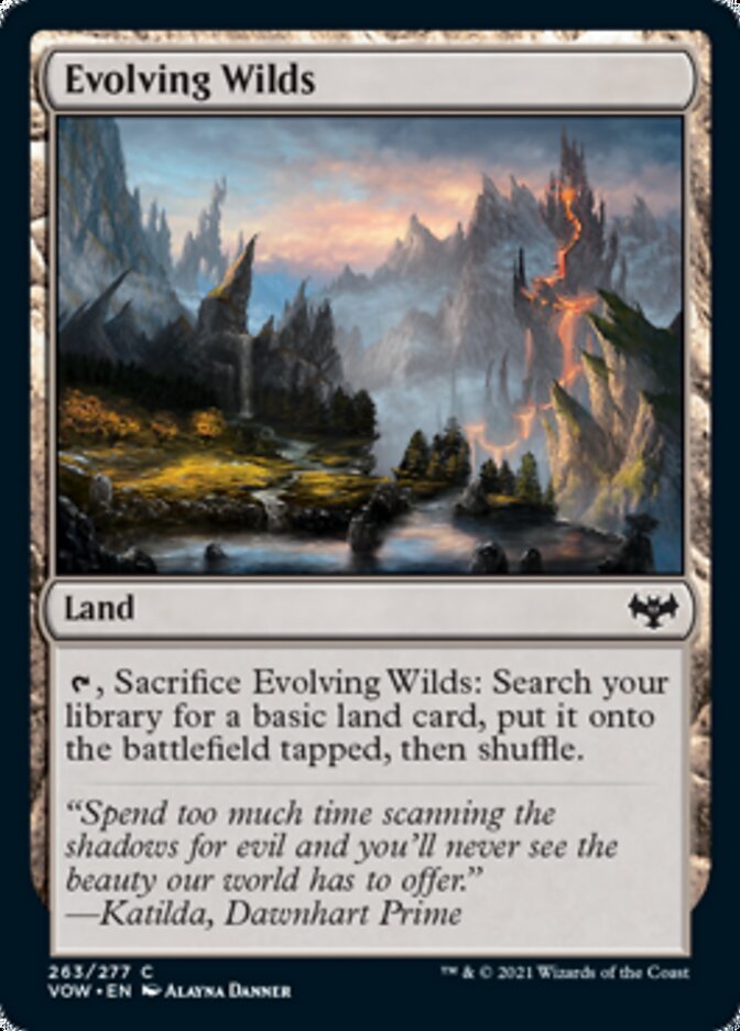 Evolving Wilds [Innistrad: Crimson Vow] | Mega City Incorporated