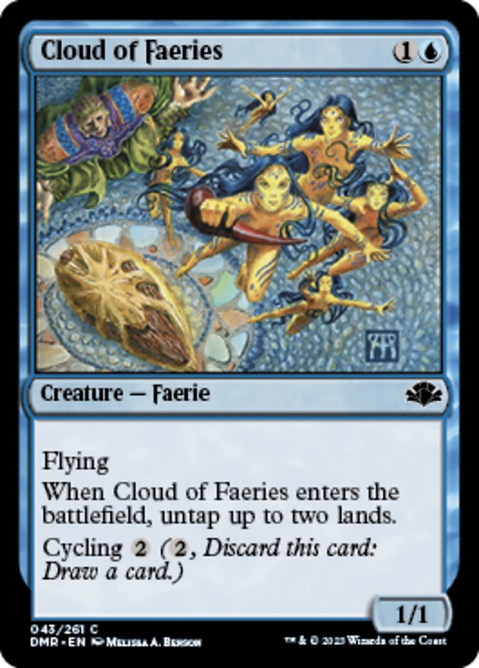 Cloud of Faeries [Dominaria Remastered] | Mega City Incorporated