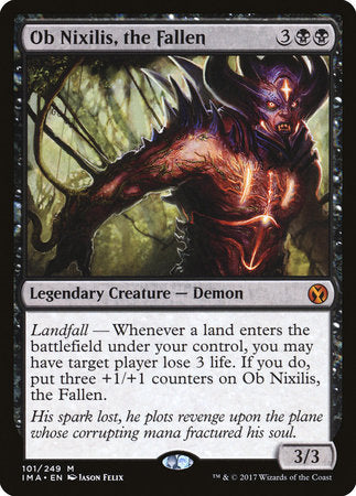 Ob Nixilis, the Fallen [Iconic Masters] | Mega City Incorporated