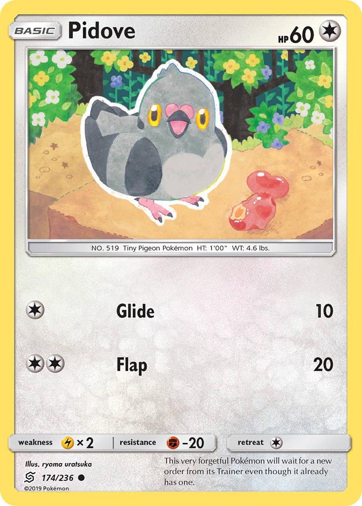 Pidove (174/236) [Sun & Moon: Unified Minds] | Mega City Incorporated