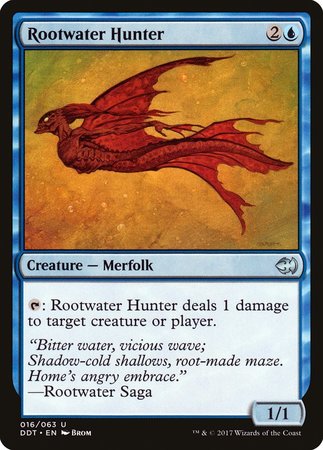 Rootwater Hunter [Duel Decks: Merfolk vs. Goblins] | Mega City Incorporated