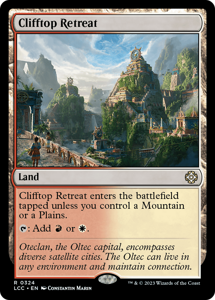 Clifftop Retreat [The Lost Caverns of Ixalan Commander] | Mega City Incorporated