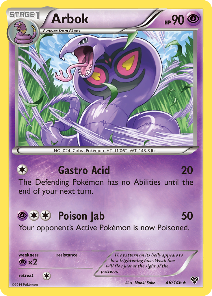 Arbok (48/146) [XY: Base Set] | Mega City Incorporated