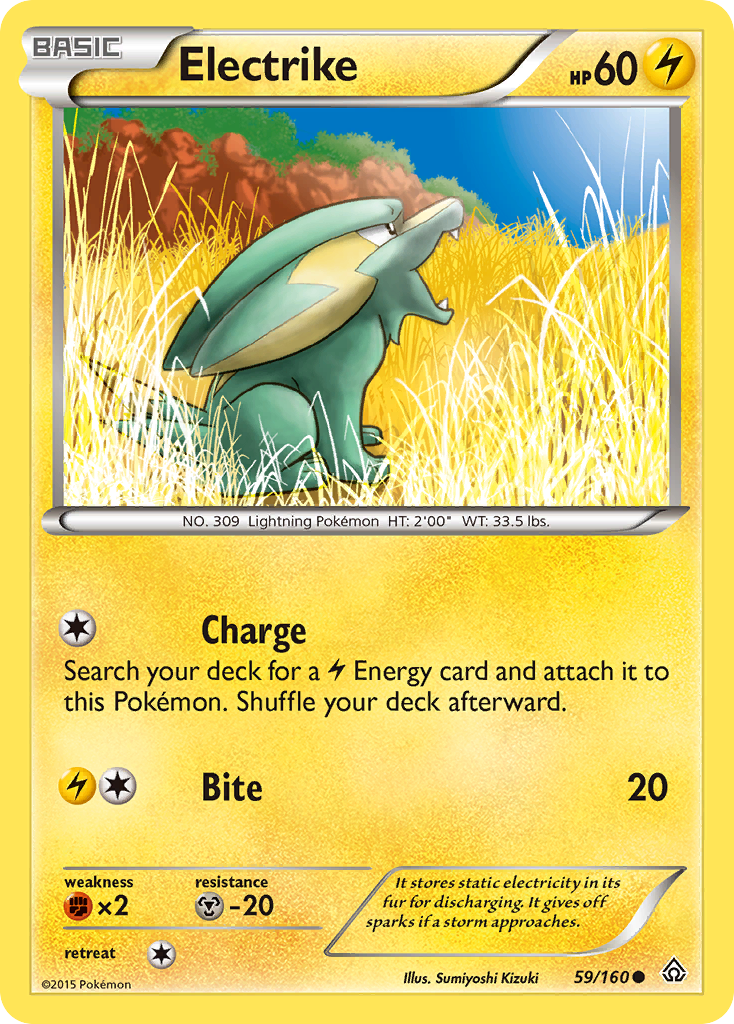 Electrike (59/160) [XY: Primal Clash] | Mega City Incorporated