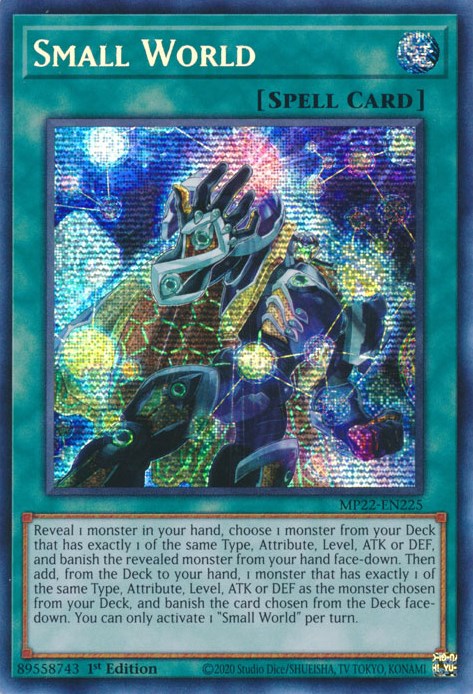 Small World [MP22-EN225] Prismatic Secret Rare | Mega City Incorporated