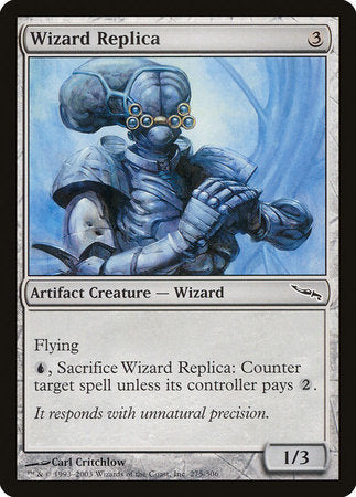 Wizard Replica [Mirrodin] | Mega City Incorporated