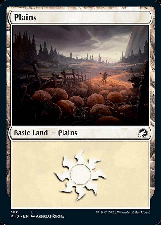 Plains (380) [Innistrad: Midnight Hunt] | Mega City Incorporated