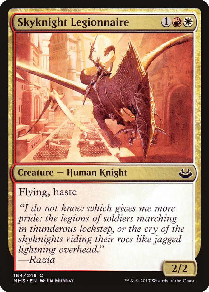 Skyknight Legionnaire [Modern Masters 2017] | Mega City Incorporated