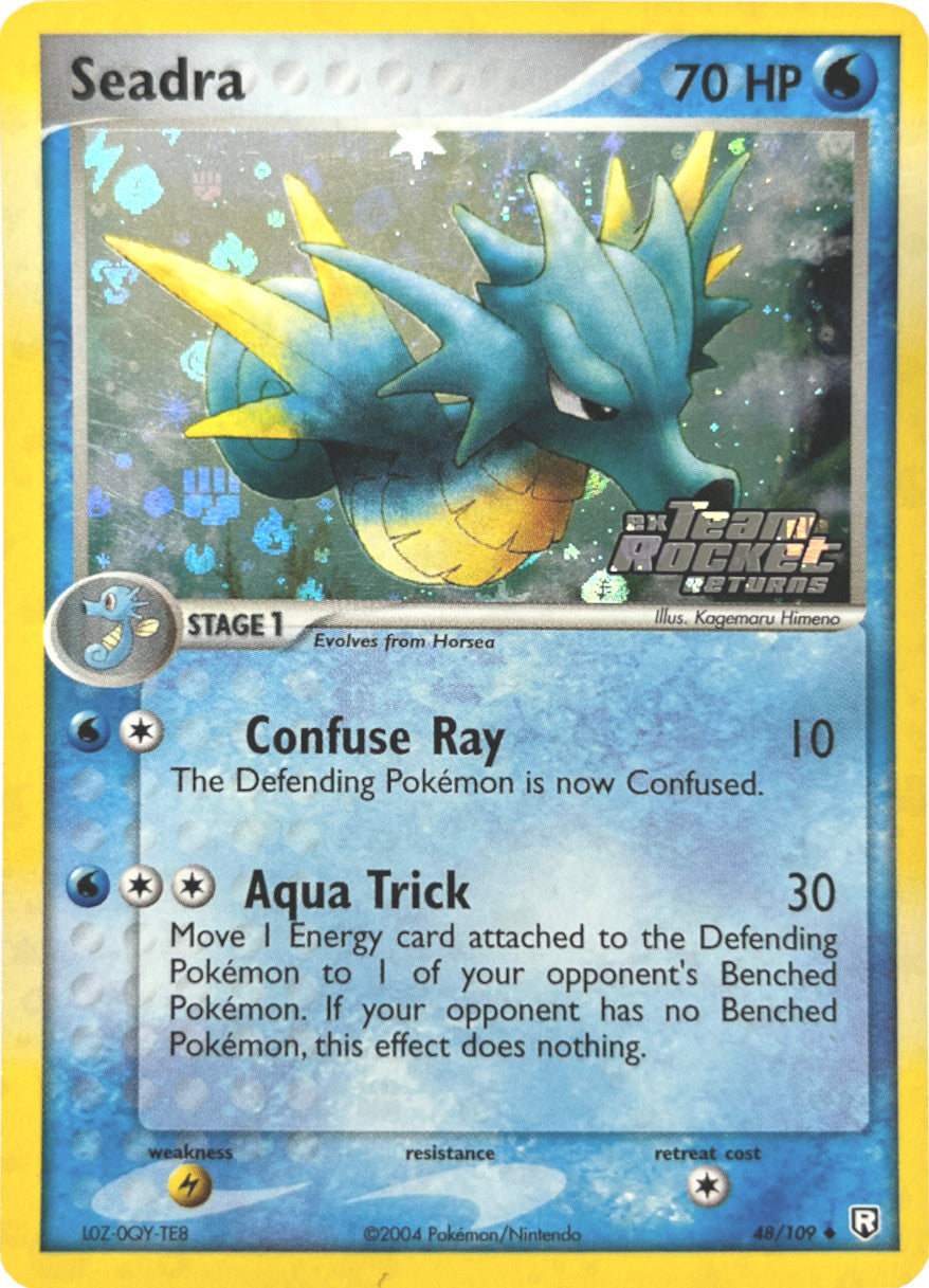 Seadra (48/109) (Stamped) [EX: Team Rocket Returns] | Mega City Incorporated