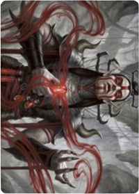 Malakir Blood-Priest Art Card [Zendikar Rising Art Series] | Mega City Incorporated