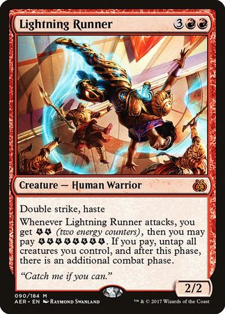 Lightning Runner [Aether Revolt] | Mega City Incorporated