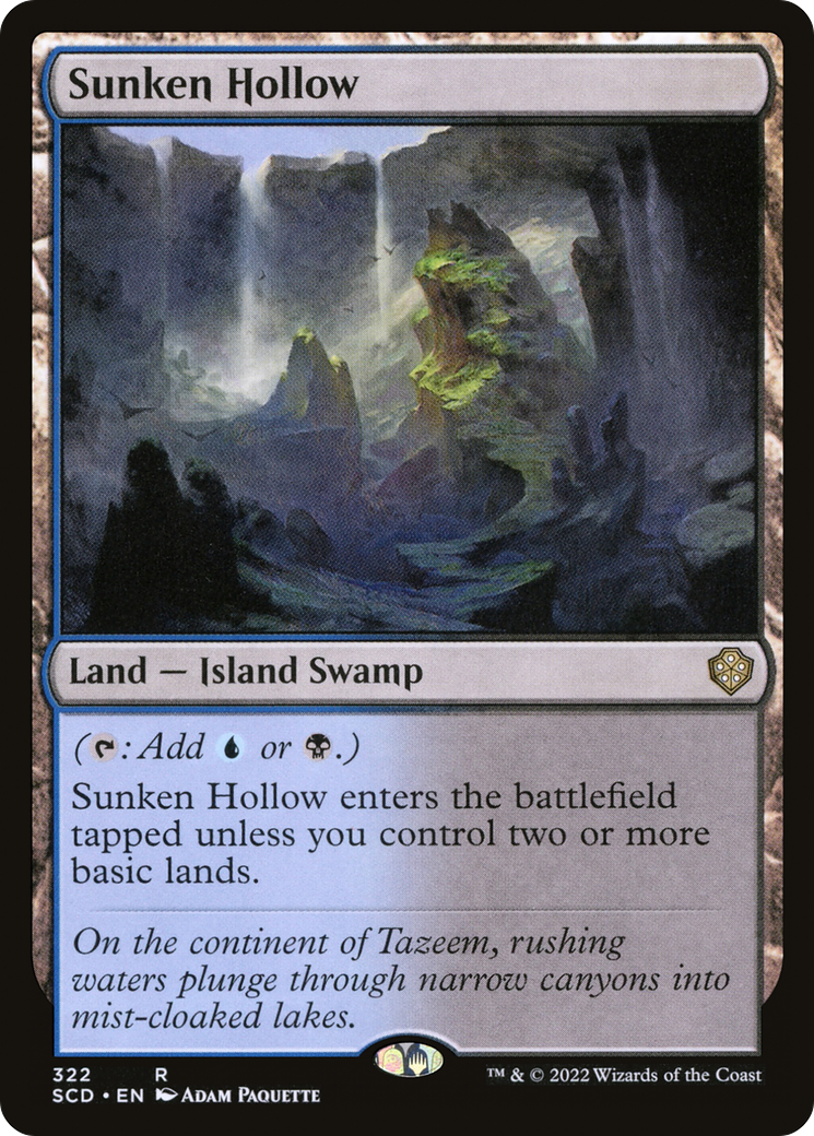 Sunken Hollow [Starter Commander Decks] | Mega City Incorporated