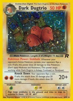 Dark Dugtrio (6/82) [Team Rocket Unlimited] | Mega City Incorporated