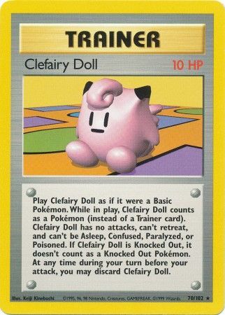 Clefairy Doll (70/102) [Base Set Unlimited] | Mega City Incorporated