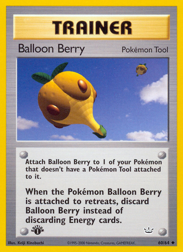 Balloon Berry (60/64) [Neo Revelation 1st Edition] | Mega City Incorporated