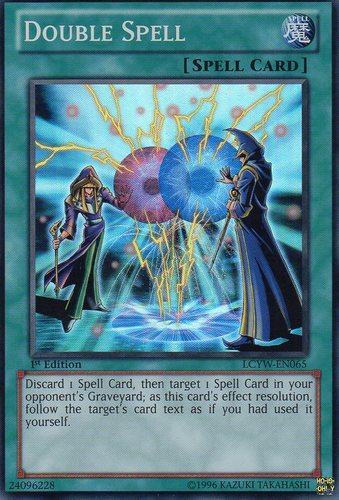 Double Spell [LCYW-EN065] Super Rare | Mega City Incorporated