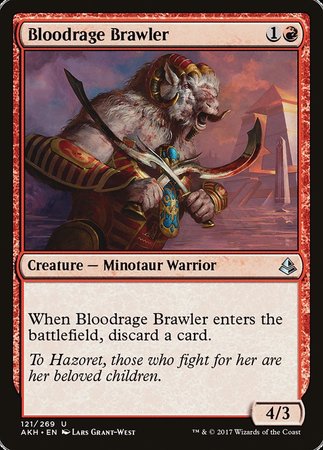 Bloodrage Brawler [Amonkhet] | Mega City Incorporated