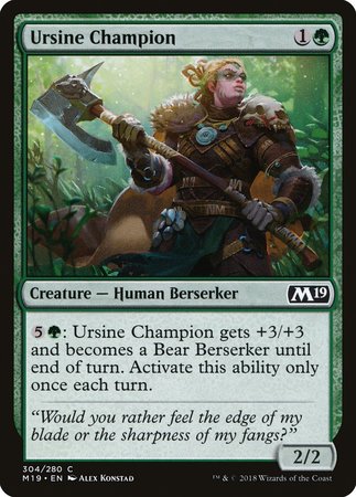 Ursine Champion [Core Set 2019] | Mega City Incorporated