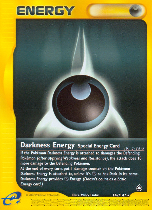 Darkness Energy (142/147) [Aquapolis] | Mega City Incorporated