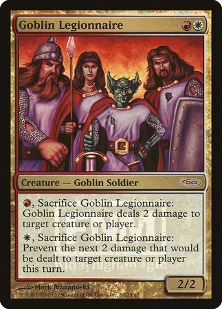 Goblin Legionnaire [Friday Night Magic 2007] | Mega City Incorporated