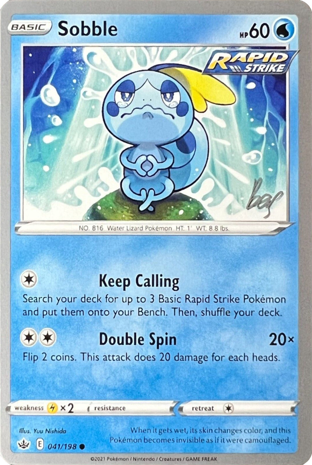 Sobble (041/198) (Cheryl Again - Sebastian Lashmet) [World Championships 2022] | Mega City Incorporated