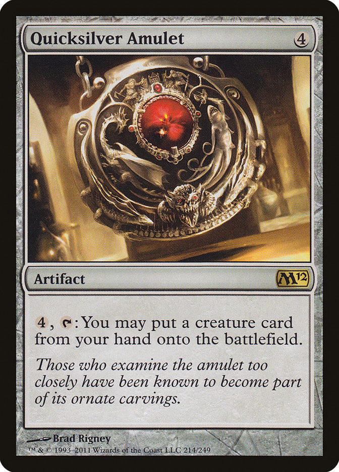 Quicksilver Amulet [Magic 2012] | Mega City Incorporated