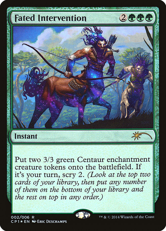 Fated Intervention [Magic 2015 Clash Pack] | Mega City Incorporated