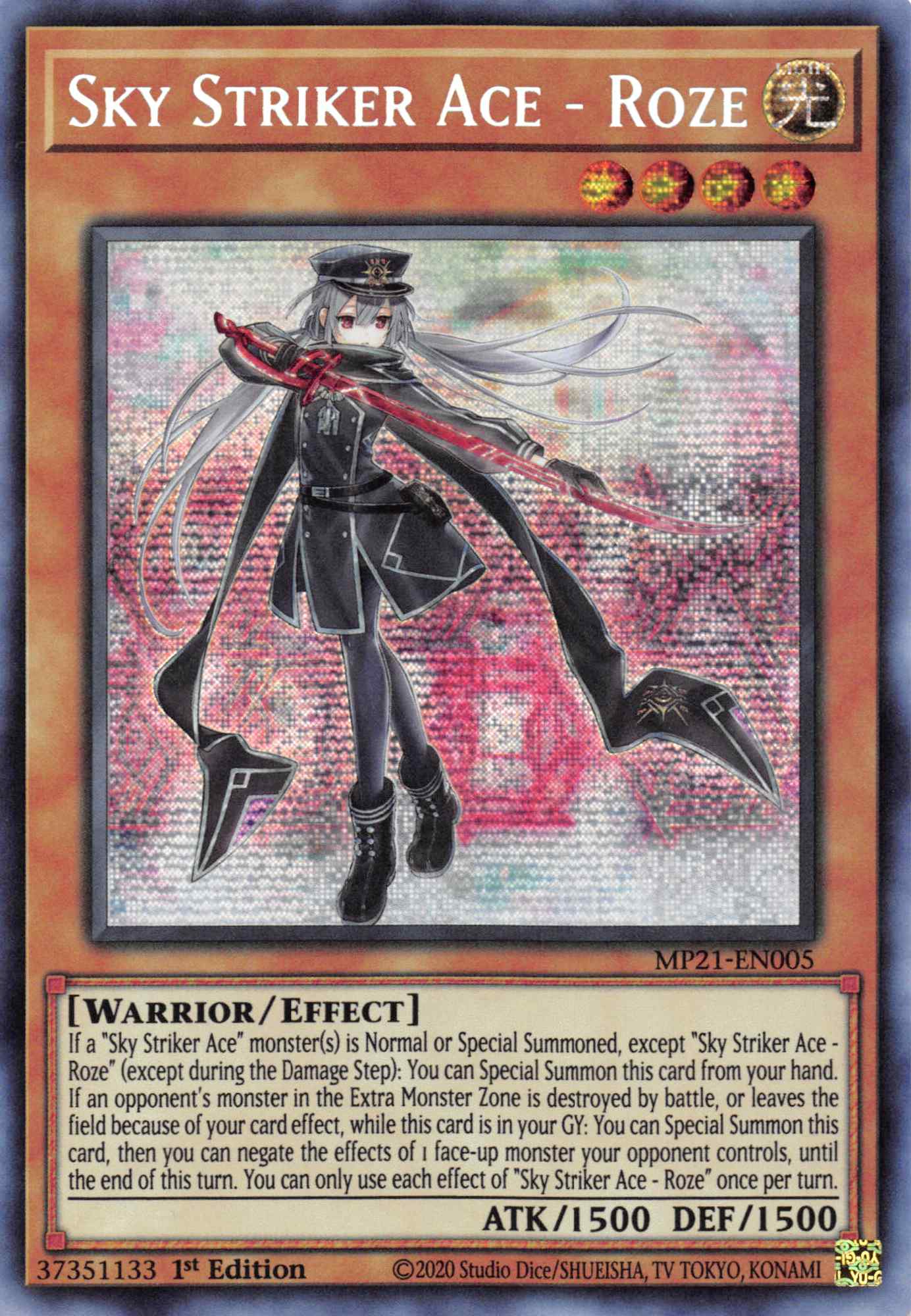 Sky Striker Ace - Roze [MP21-EN005] Prismatic Secret Rare | Mega City Incorporated