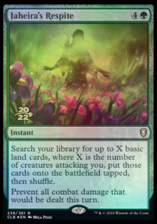 Jaheira's Respite [Commander Legends: Battle for Baldur's Gate Prerelease Promos] | Mega City Incorporated