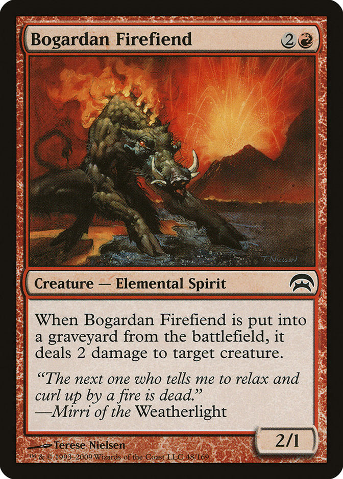 Bogardan Firefiend [Planechase] | Mega City Incorporated