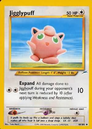 Jigglypuff (44/105) [Neo Destiny Unlimited] | Mega City Incorporated