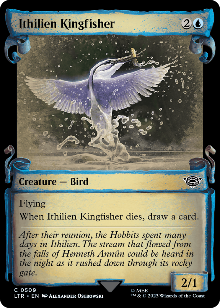 Ithilien Kingfisher [The Lord of the Rings: Tales of Middle-Earth Showcase Scrolls] | Mega City Incorporated