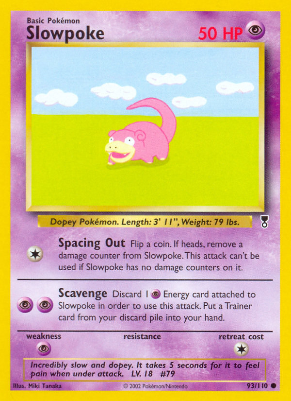 Slowpoke (93/110) [Legendary Collection] | Mega City Incorporated