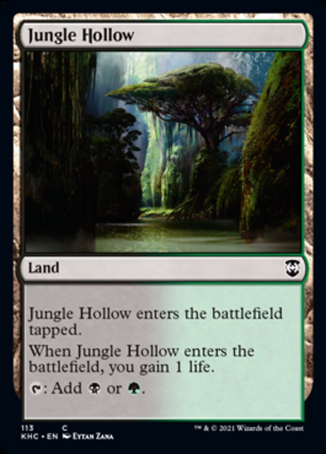 Jungle Hollow [Kaldheim Commander] | Mega City Incorporated