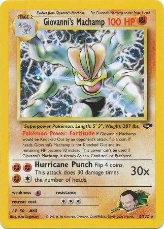Giovanni's Machamp (6/132) [Gym Challenge Unlimited] | Mega City Incorporated