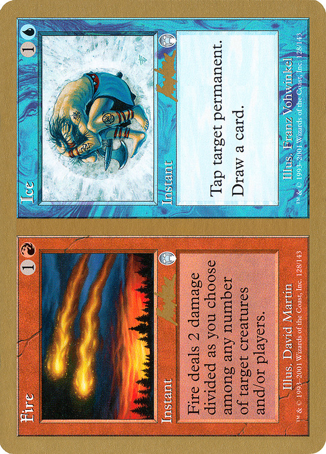 Fire // Ice (Brian Kibler) [World Championship Decks 2002] | Mega City Incorporated