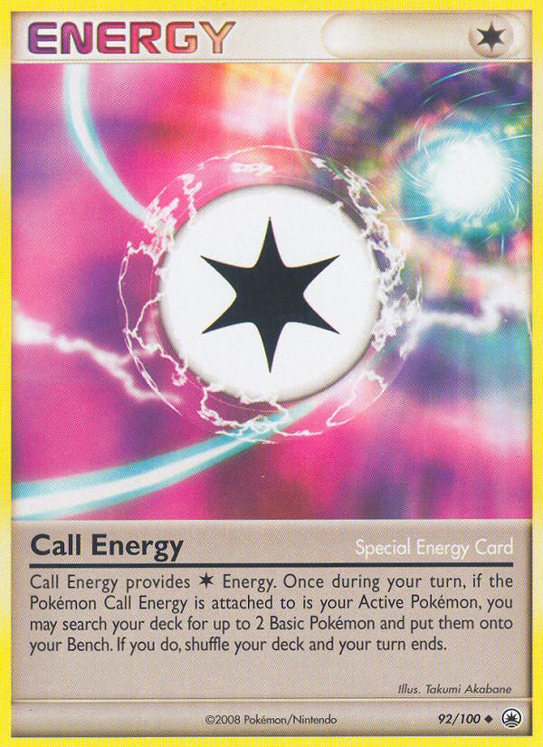 Call Energy (92/100) [Diamond & Pearl: Majestic Dawn] | Mega City Incorporated