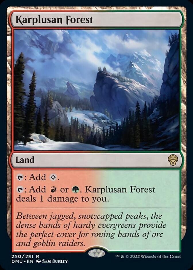 Karplusan Forest [Dominaria United] | Mega City Incorporated