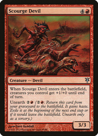 Scourge Devil [Duel Decks: Sorin vs. Tibalt] | Mega City Incorporated