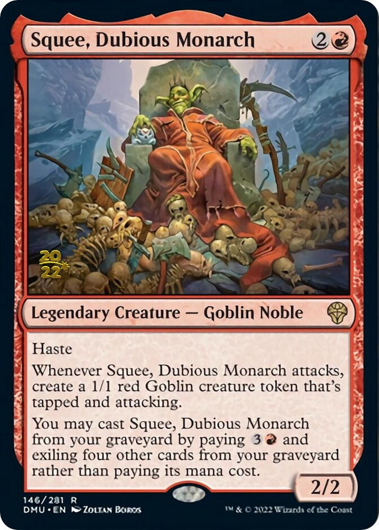 Squee, Dubious Monarch [Dominaria United Prerelease Promos] | Mega City Incorporated