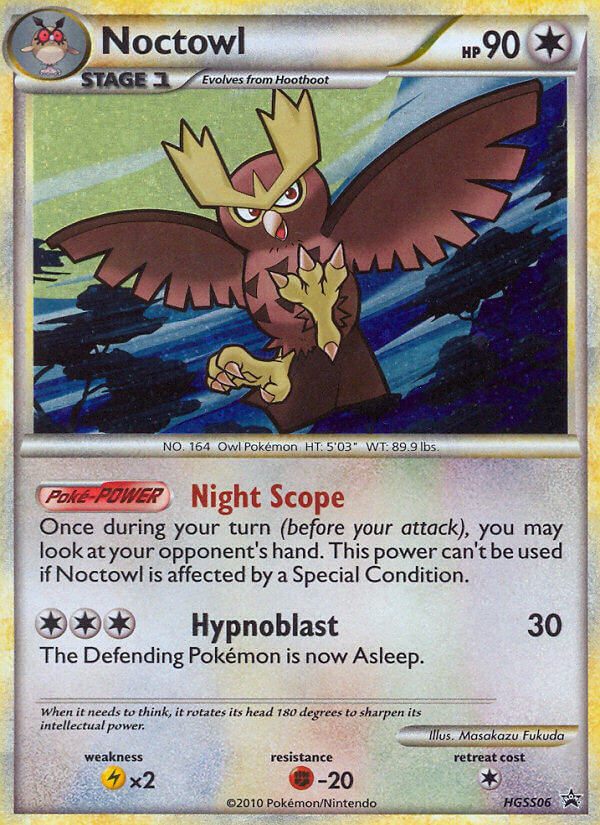 Noctowl (HGSS06) [HeartGold & SoulSilver: Black Star Promos] | Mega City Incorporated