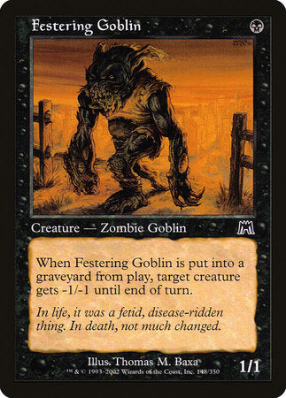 Festering Goblin [Onslaught] | Mega City Incorporated