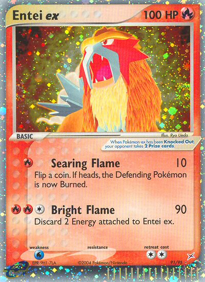 Entei ex (91/95) [EX: Team Magma vs Team Aqua] | Mega City Incorporated