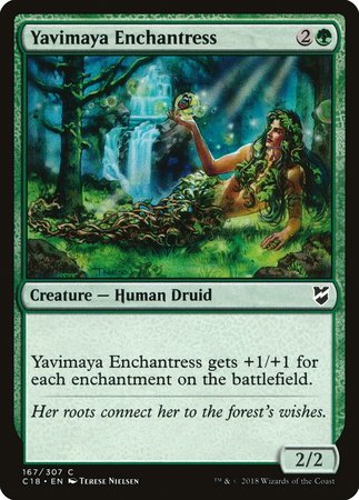 Yavimaya Enchantress [Commander 2018] | Mega City Incorporated