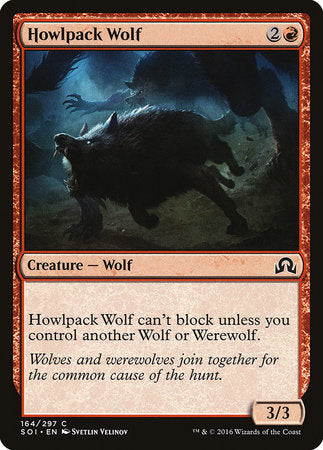 Howlpack Wolf [Shadows over Innistrad] | Mega City Incorporated