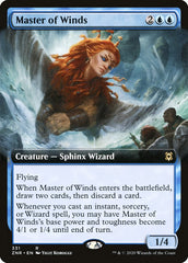 Master of Winds (Extended Art) [Zendikar Rising] | Mega City Incorporated