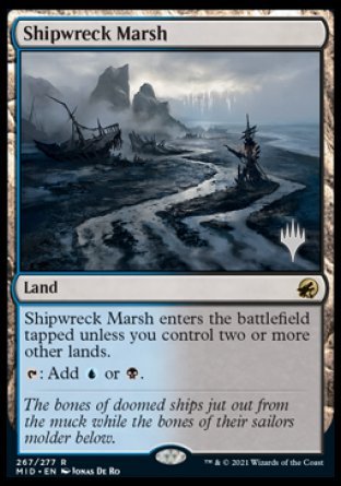 Shipwreck Marsh (Promo Pack) [Innistrad: Midnight Hunt Promos] | Mega City Incorporated