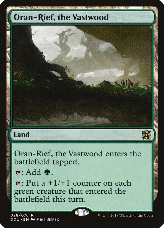 Oran-Rief, the Vastwood [Duel Decks: Elves vs. Inventors] | Mega City Incorporated